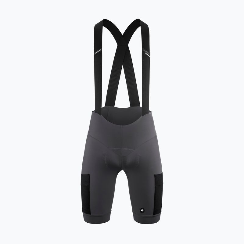 Pantaloni scurți de ciclism pentru bărbați ASSOS Tactica Bib Shorts T5 rubust grey