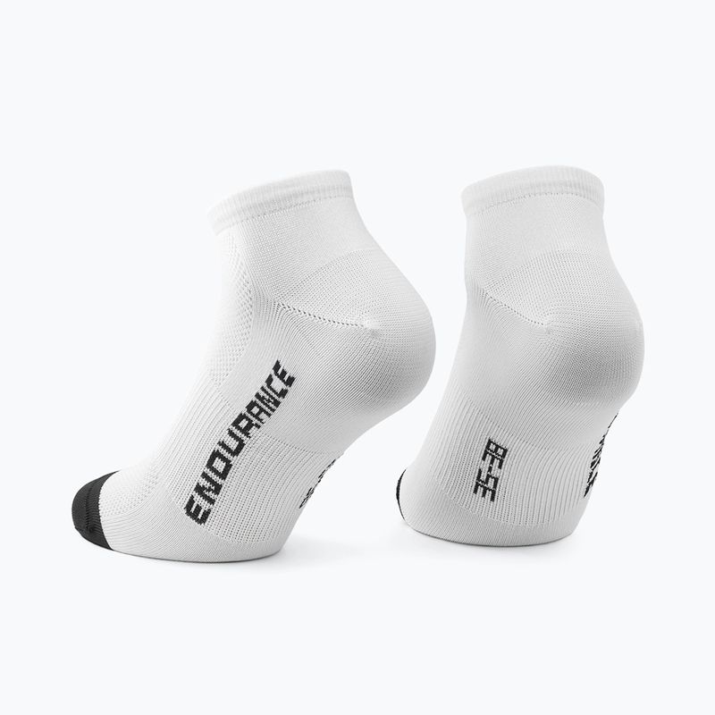 Șosete ASSOS Endurance S11 Low white 2