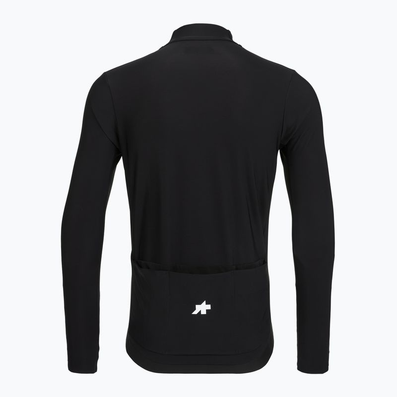 Longsleeve de ciclism pentru bărbați ASSOS Mille GT Spring Fall Jersey S11 black 2