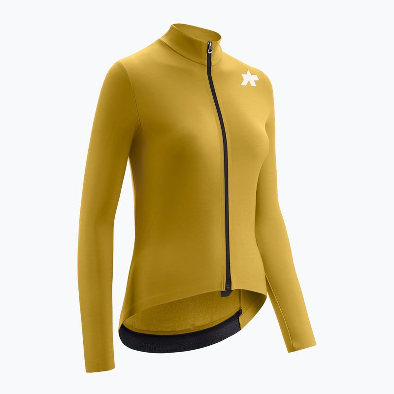 Longsleeve de ciclism pentru femei ASSOS Mille GT Spring Fall Jersey S11 golden yellow 4