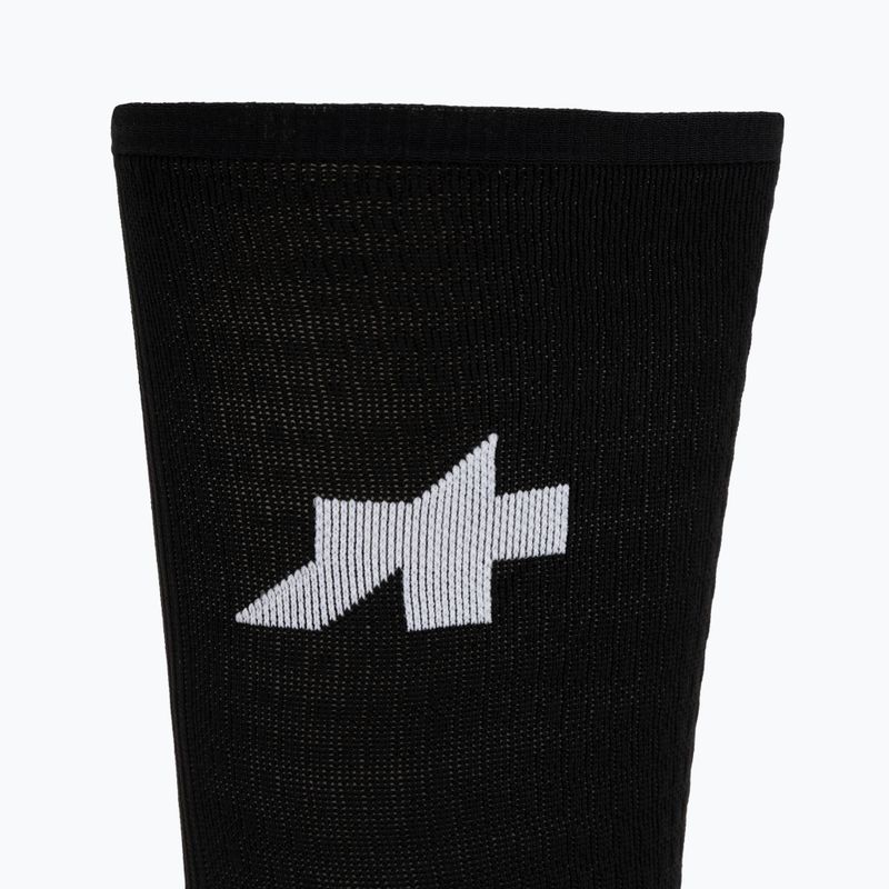 Șosete ASSOS Equipe Spring Fall P1 black 3