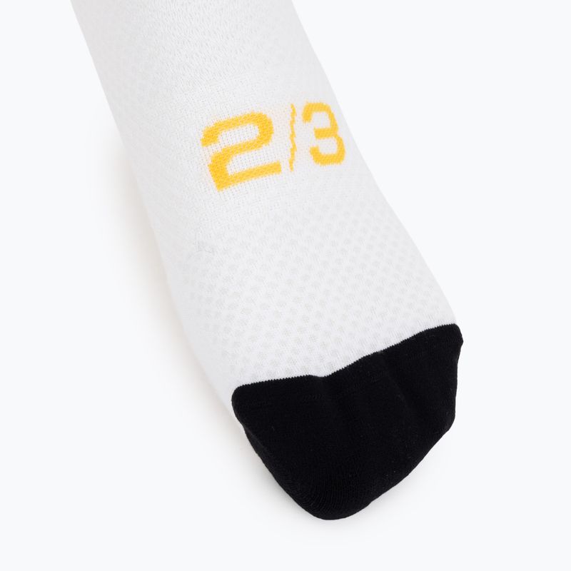 Șosete ASSOS Spring Fall P3 white 3