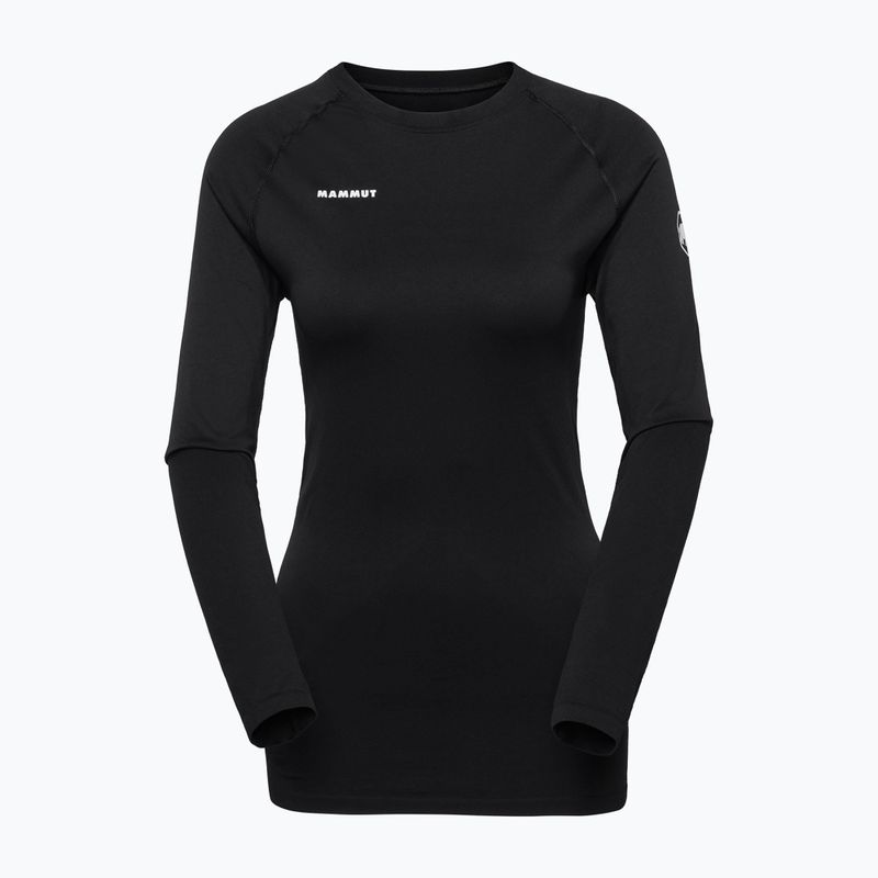 Bluză termică damă Mammut All-Mountain Seamless BL Mid black/white 4