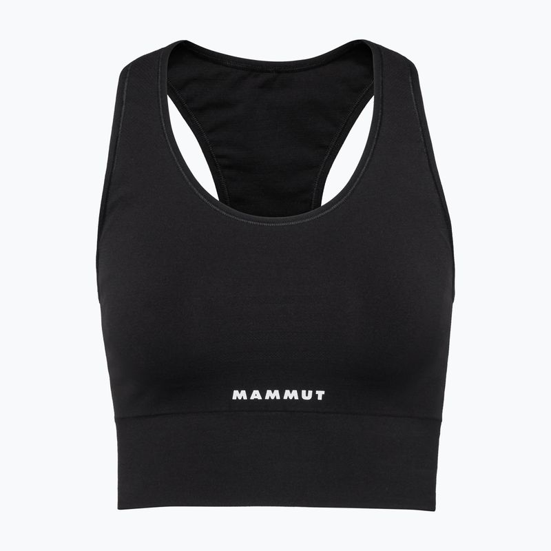Sutien termoactiv Mammut All-Mountain Seamless BL Sport black/white 4