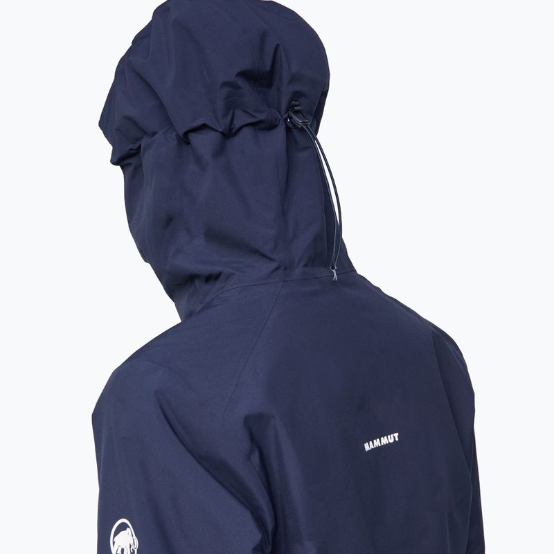 Geacă de ploaie pentru femei Mammut Linard HS Thermo Hooded Jacket Women marine 6