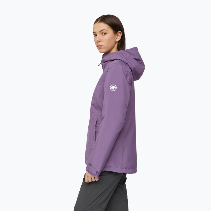 Geacă de ploaie pentru femei Mammut Linard HS Thermo Hooded Jacket Women paloja 3