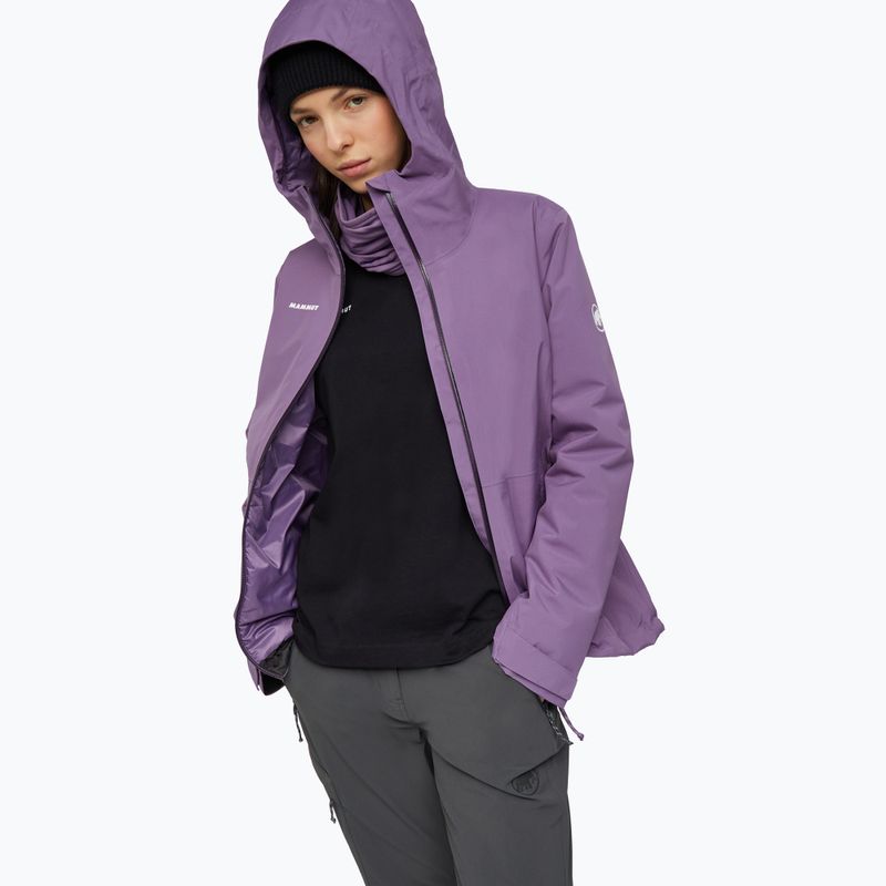 Geacă de ploaie pentru femei Mammut Linard HS Thermo Hooded Jacket Women paloja 4
