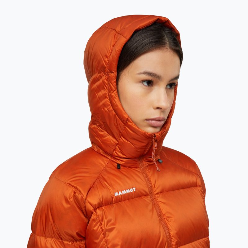Geacă cu puf pentru femei Mammut Glacier Glow IN Hooded autumn larice 6