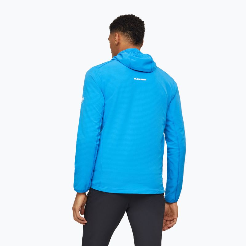 Bluză de trekking pentru bărbați Mammut Madris Light ML Hooded Jacket Men glacier blue/marine 3