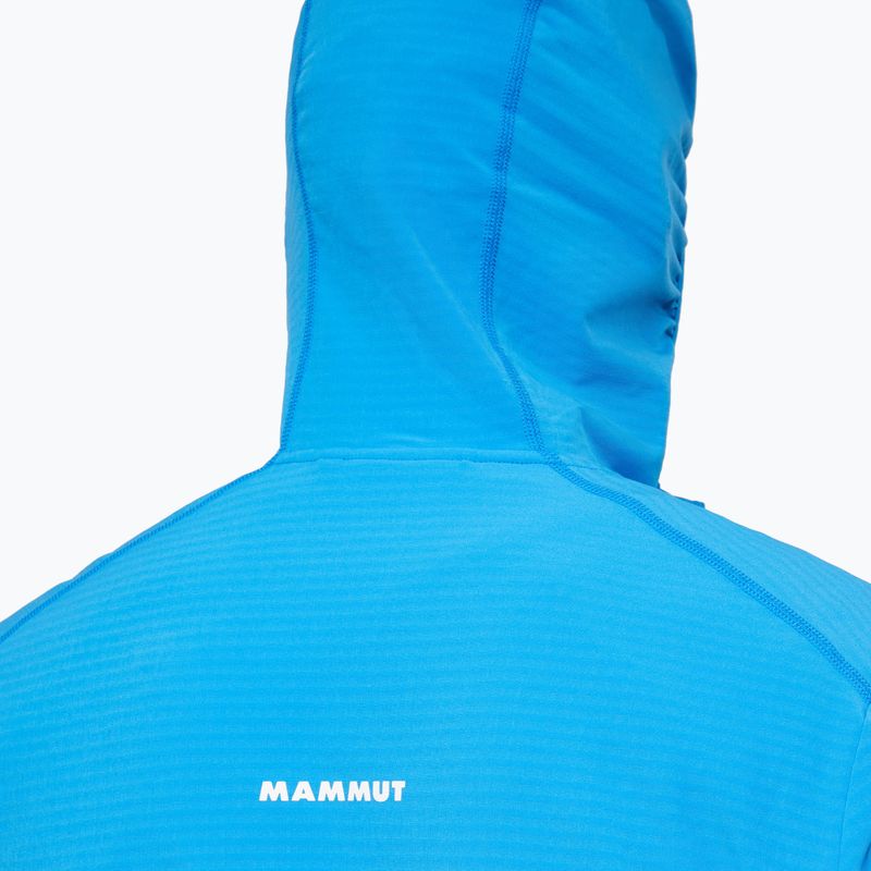 Bluză de trekking pentru bărbați Mammut Madris Light ML Hooded Jacket Men glacier blue/marine 6