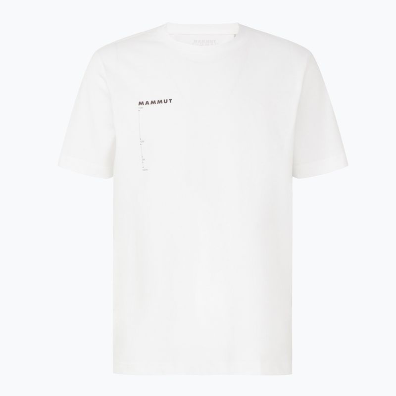 Tricou pentru bărbați Mammut Base T-Shirt Men Avy white 4