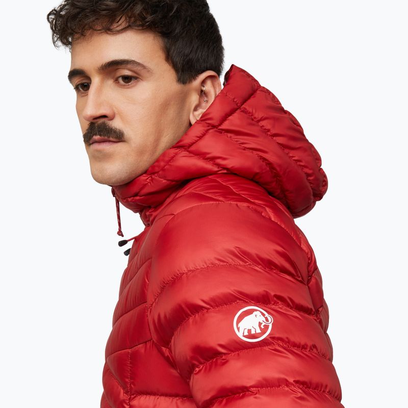 Geacă izolată pentru bărbați Mammut Albula IN Hooded Jacket Men dark mammut red 6