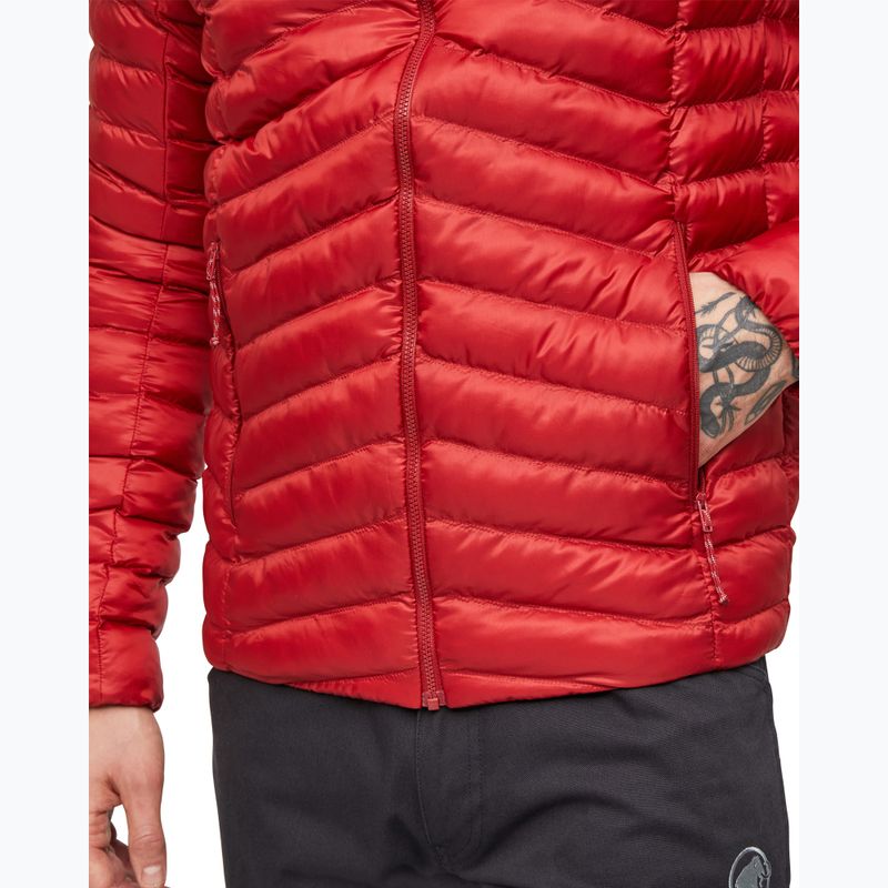 Geacă izolată pentru bărbați Mammut Albula IN Hooded Jacket Men dark mammut red 8