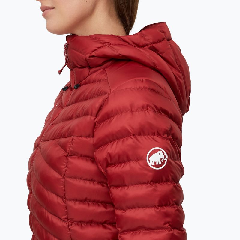 Geacă izolată pentru femei Mammut Albula IN Hooded Jacket Women dark mammut red 7