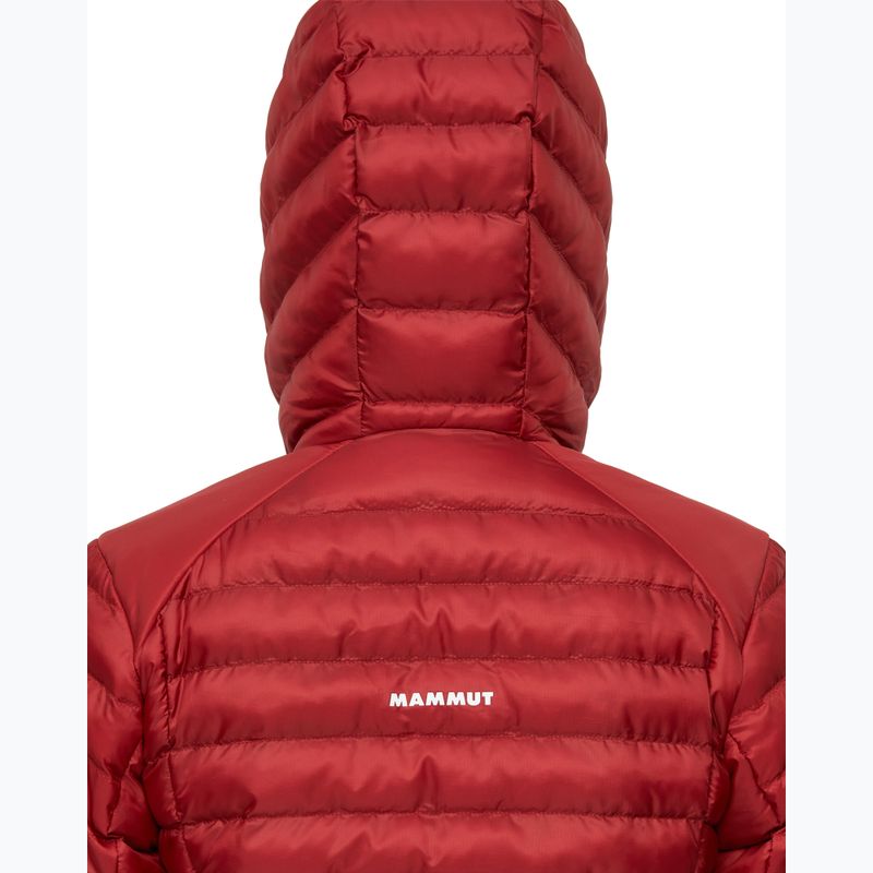 Geacă izolată pentru femei Mammut Albula IN Hooded Jacket Women dark mammut red 8