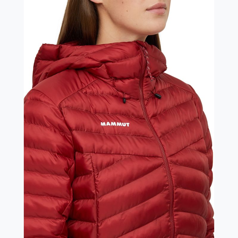 Geacă izolată pentru femei Mammut Albula IN Hooded Jacket Women dark mammut red 9
