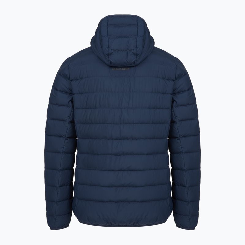 Geacă cu puf pentru bărbați Mammut Waymarker IN Hooded Jacket Men marine 2