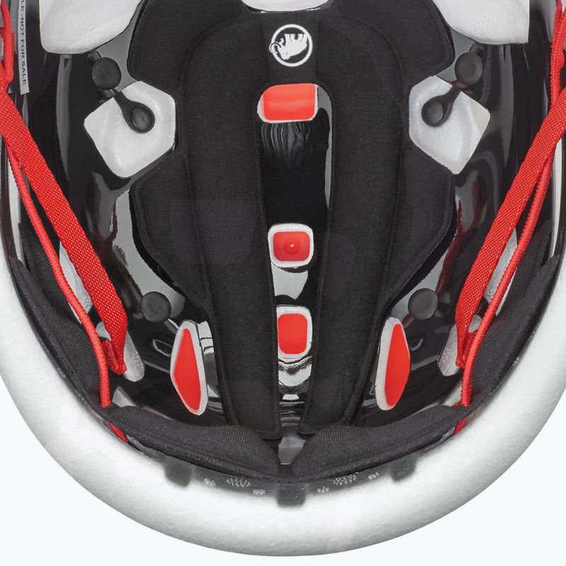 Cască de alpinism Mammut Wall Rider MIPS Twiceme 2.0 Helmet white/mammut red 5