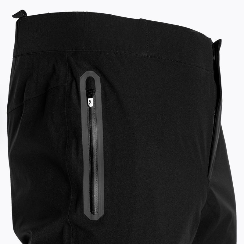 Pantaloni pentru bărbați On Waterproof black/navy 3