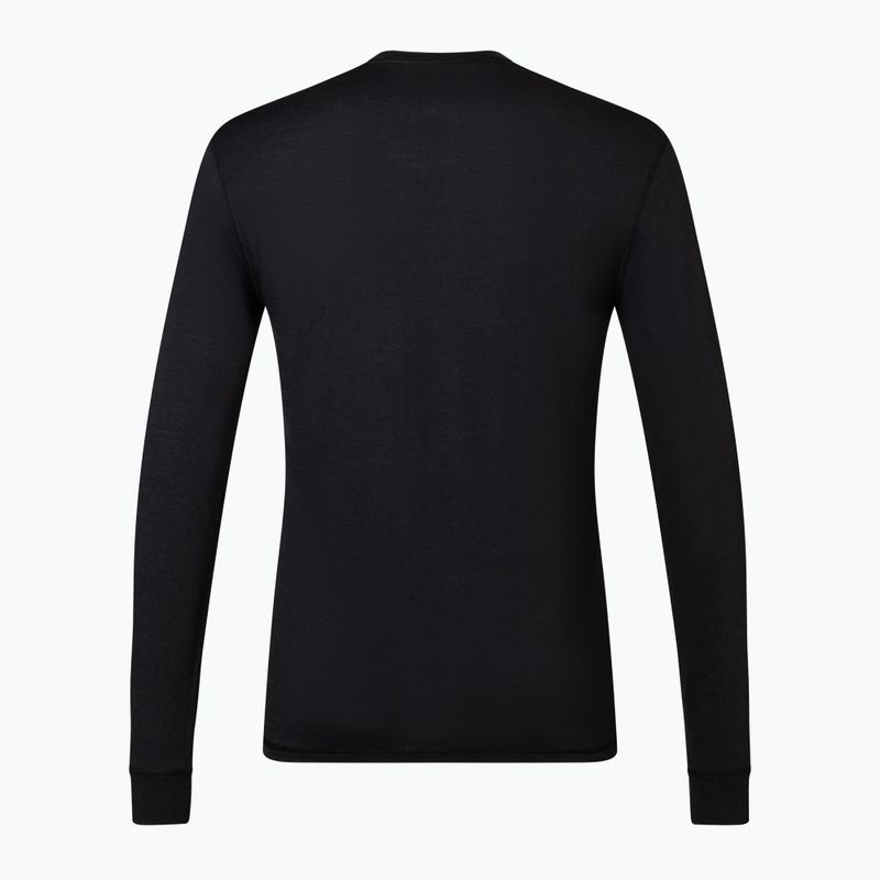 Longsleeve termoactiv pentru bărbați Super.Natural Tundra 175 jet black 4