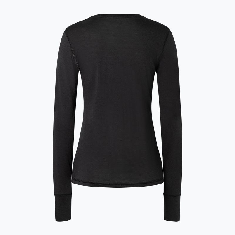 Longsleeve termoactiv pentru femei super.natural Tundra 175 jet black 3