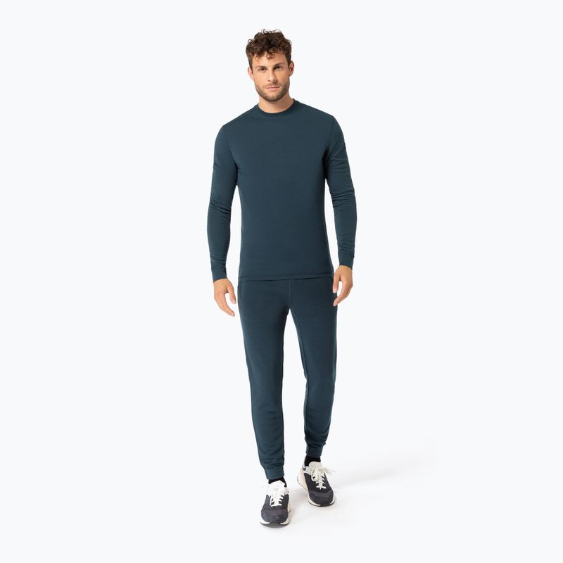 Longsleeve termoactiv pentru bărbați Super.Natural Tundra 175 blueberry 2