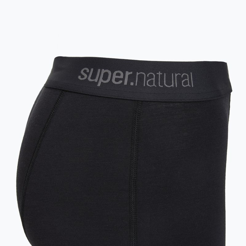 Boxeri termoactivi pentru bărbați super.natural Tundra 175 2 pary jet black/jet black 4