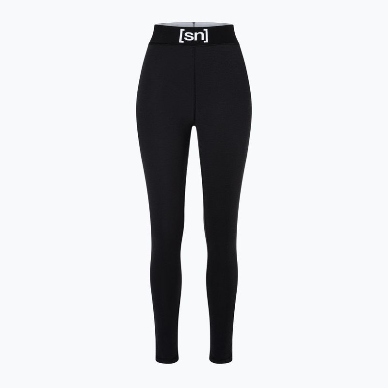 Pantaloni termoactivi pentru femei super.natural Tundra 175 jet black 3