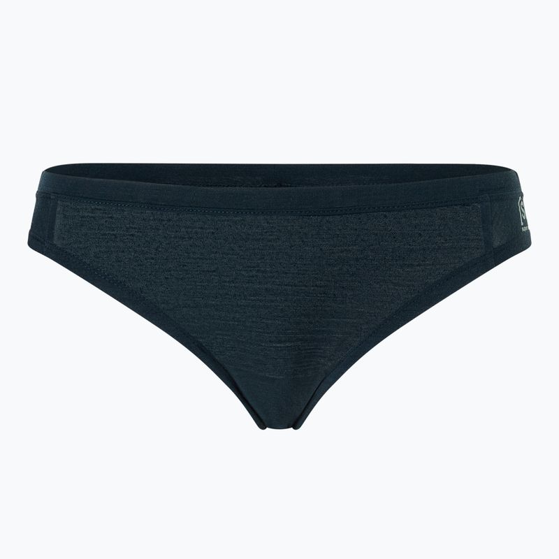 Chiloți termoactivi damă super.natural Tundra 175 Thong Blueberry