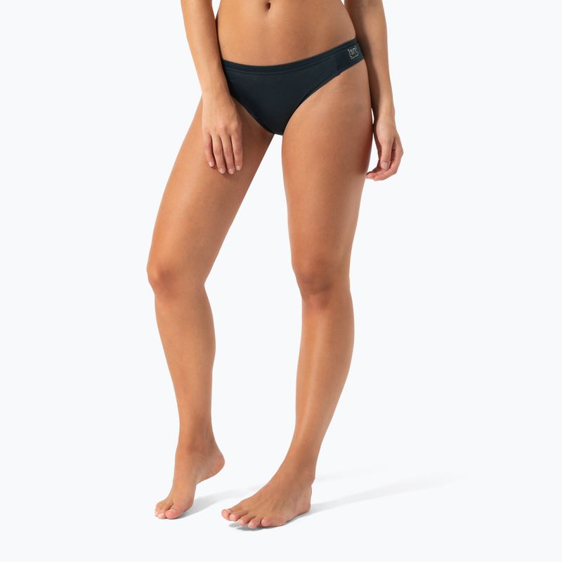 Chiloți termoactivi damă super.natural Tundra 175 Thong Blueberry 3