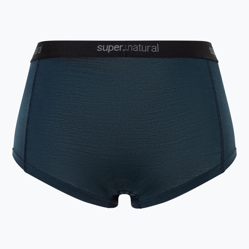 Boxeri termoactivi pentru femei super.natural Tundra 175 Hipser 2 pary blueberry/blueberry 2