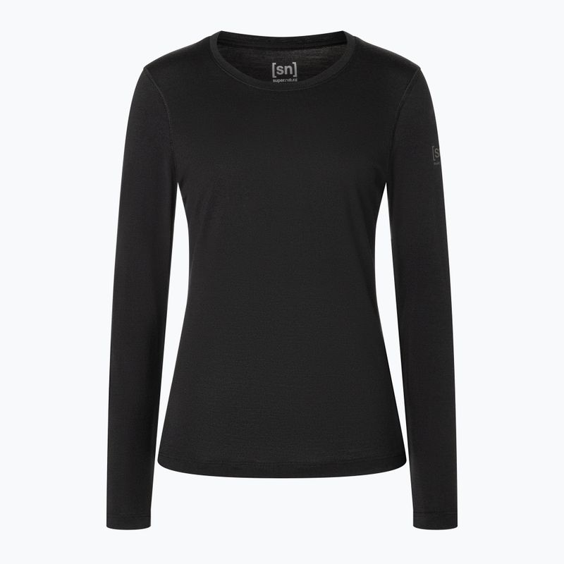 Longsleeve termoactiv pentru femei super.natural Arctic 230 Jet Black 4