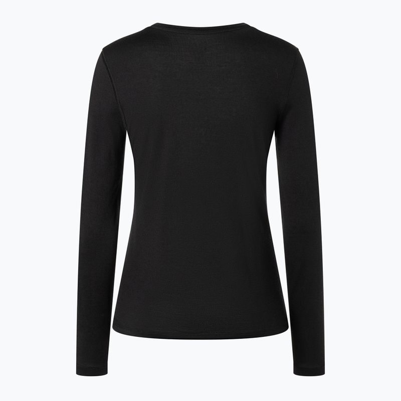 Longsleeve termoactiv pentru femei super.natural Arctic 230 Jet Black 5