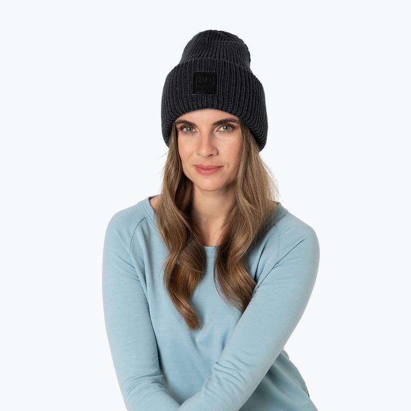 Căciulă de iarnă super.natural KriTeeini Beanie jet black 3
