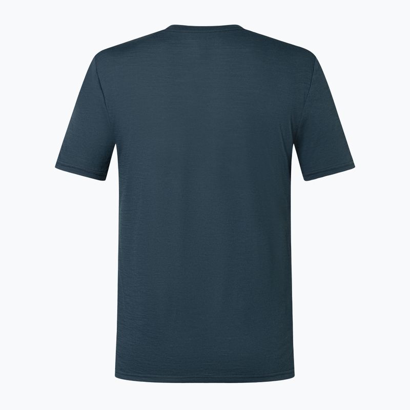 Tricou pentru bărbați super.natural Carabineri Tee blueberry/vapor grey 3