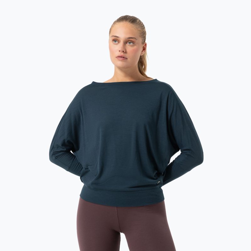 Longsleeve pentru femei super.natural Kula Top blueberry