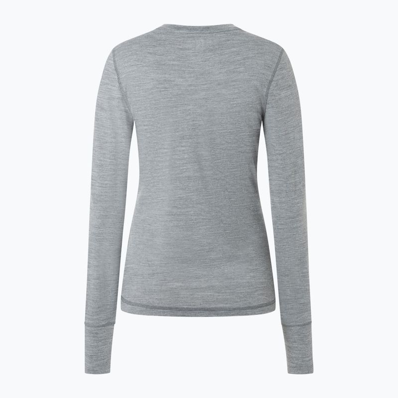 Longsleeve termoactiv pentru femei super.natural Tundra 175 cashmere grey melange 5