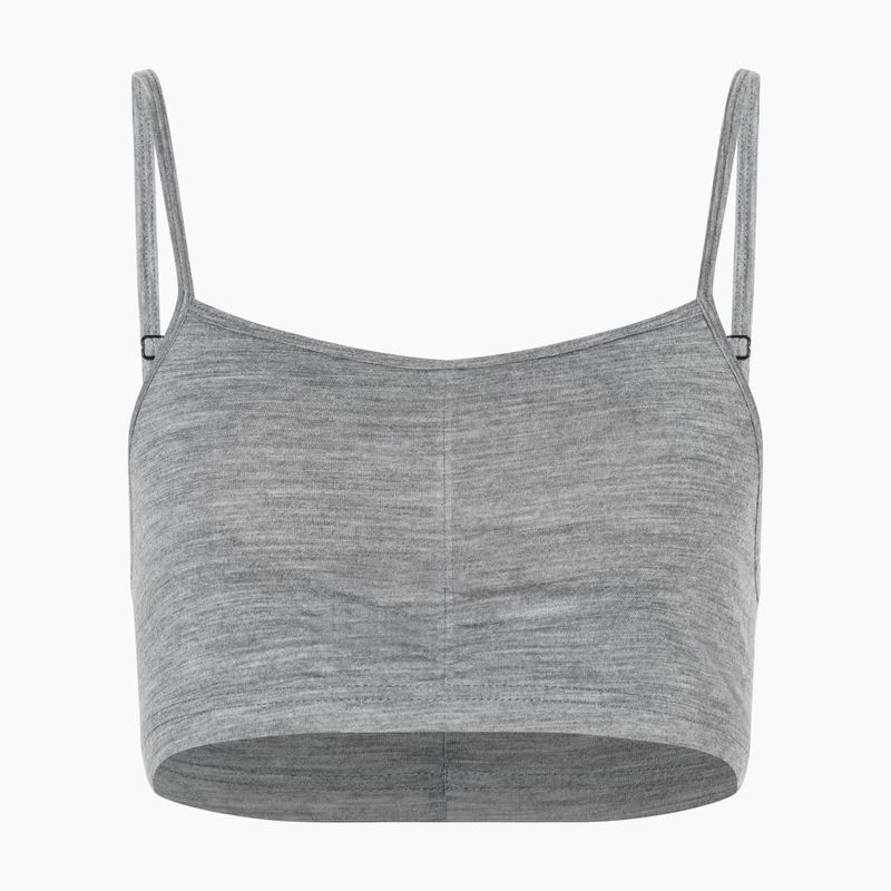 Sutien termoactiv super.natural Cosy Bra cashmere grey melange 4
