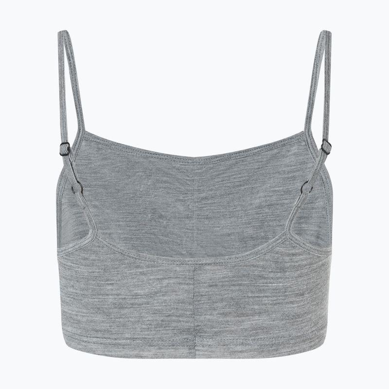 Sutien termoactiv super.natural Cosy Bra cashmere grey melange 5