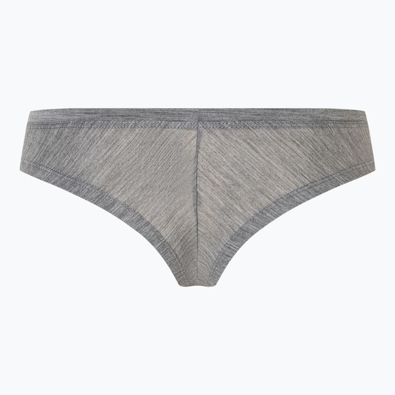 Chiloți termici damă super.natural Tundra 175 Thong cashmere grey melange 2