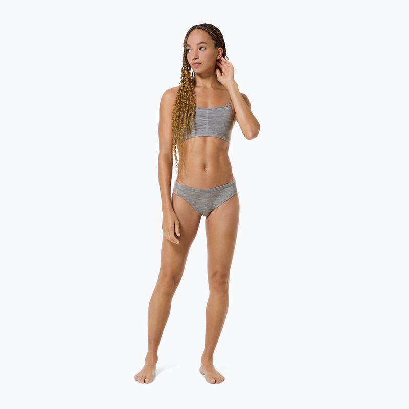 Chiloți termici damă super.natural Tundra 175 Thong cashmere grey melange 4
