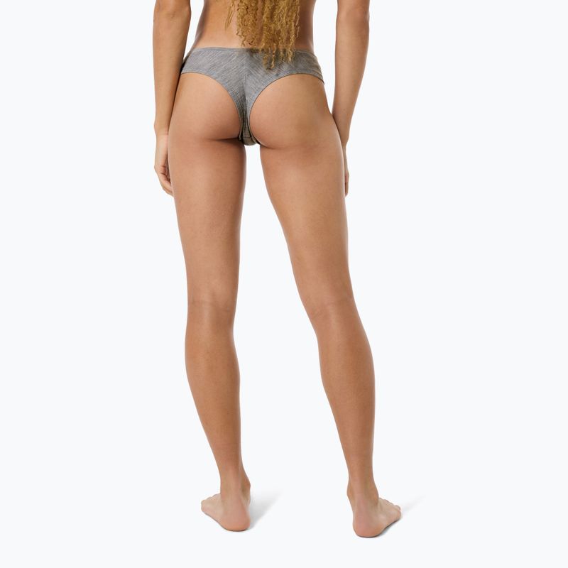 Chiloți termici damă super.natural Tundra 175 Thong cashmere grey melange 5