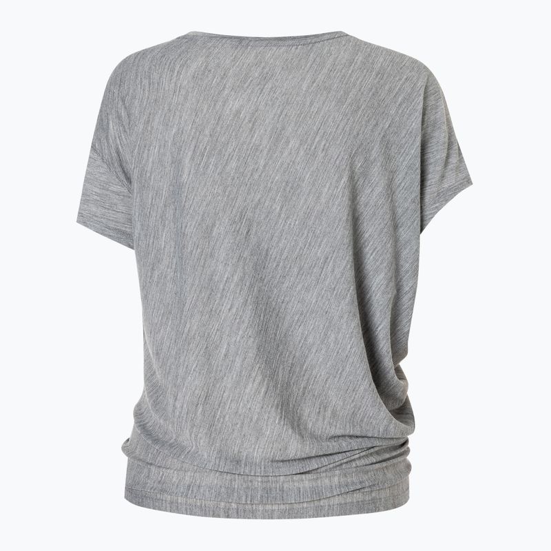 Tricou de yoga pentru femei super.natural Yoga Loose Tee cashmere grey melange 5