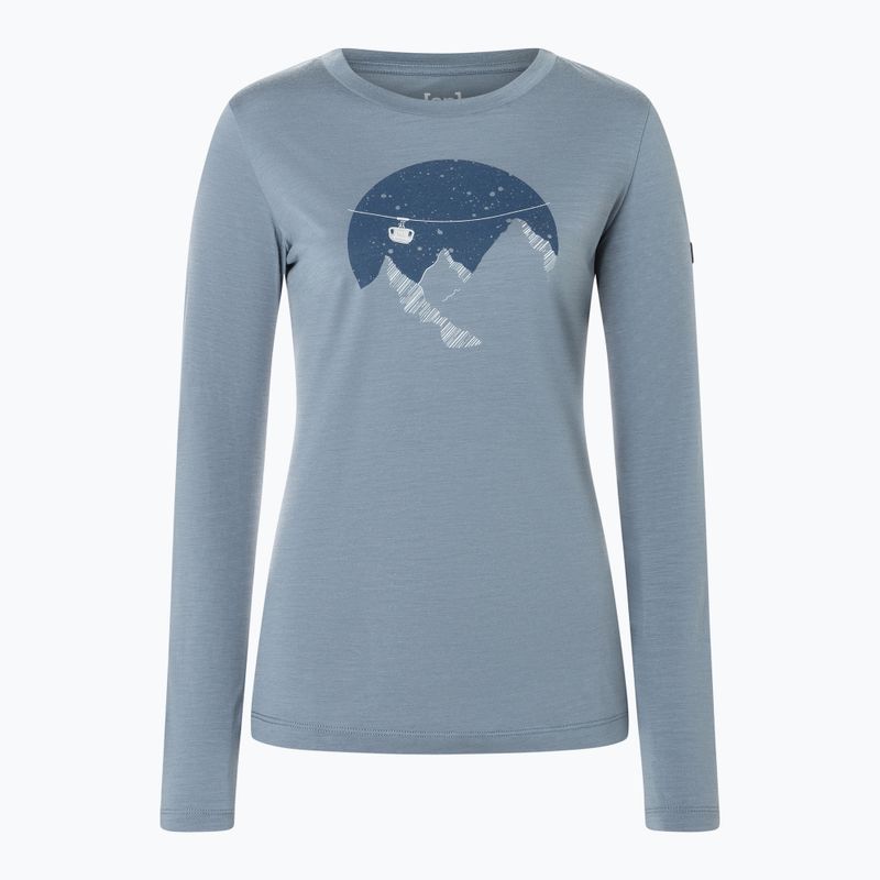 Longsleeve pentru femei Super.Natural Gondola flint stone/various 4