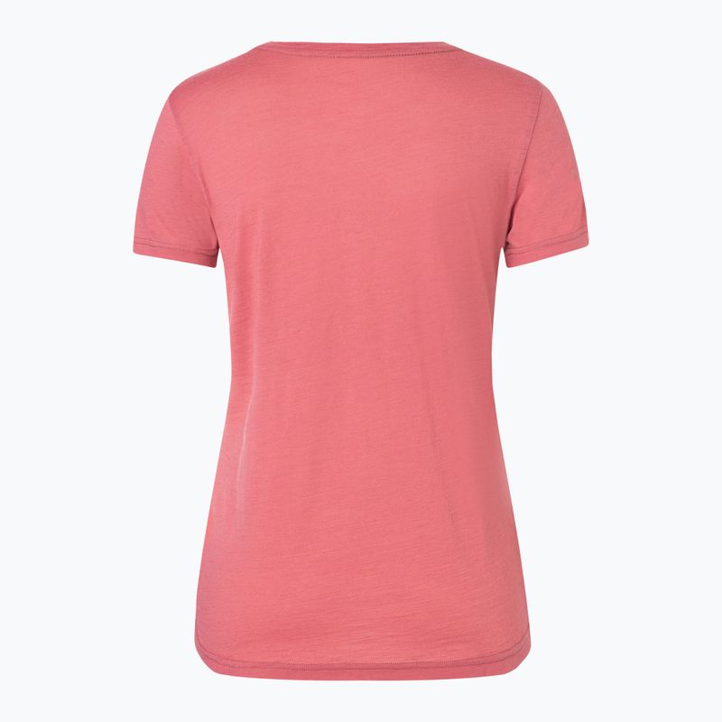 Tricou pentru femei super.natural Rock Flowers Tee mauvewood/various 5