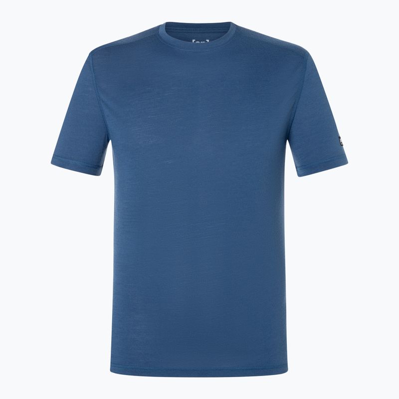 Tricou termoactiv pentru bărbați super.natural Sierra 140 Tee cashmere grey melange 4