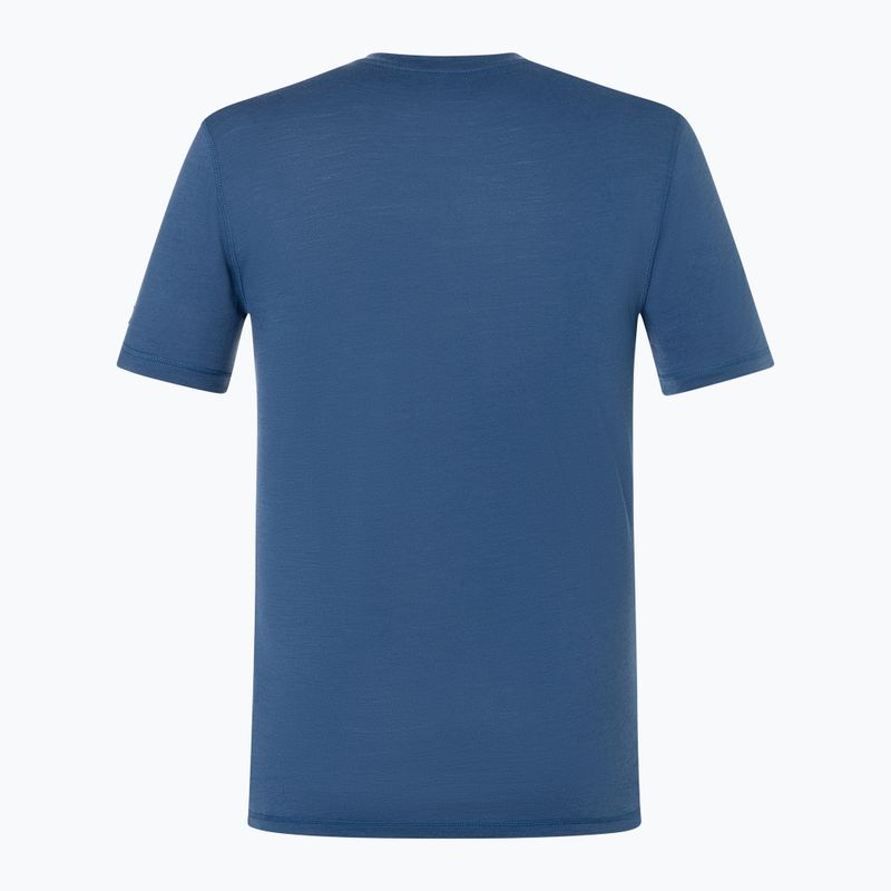 Tricou termoactiv pentru bărbați super.natural Sierra 140 Tee cashmere grey melange 5