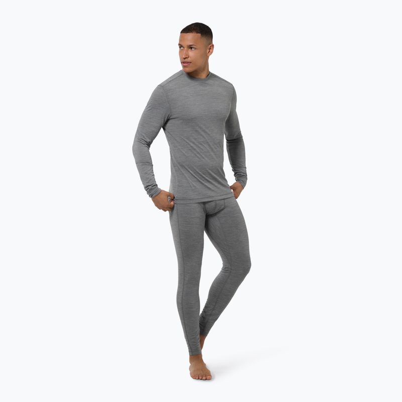 Bluză termică pentru bărbați Super.Natural Tundra 175 cashmere grey melange 2