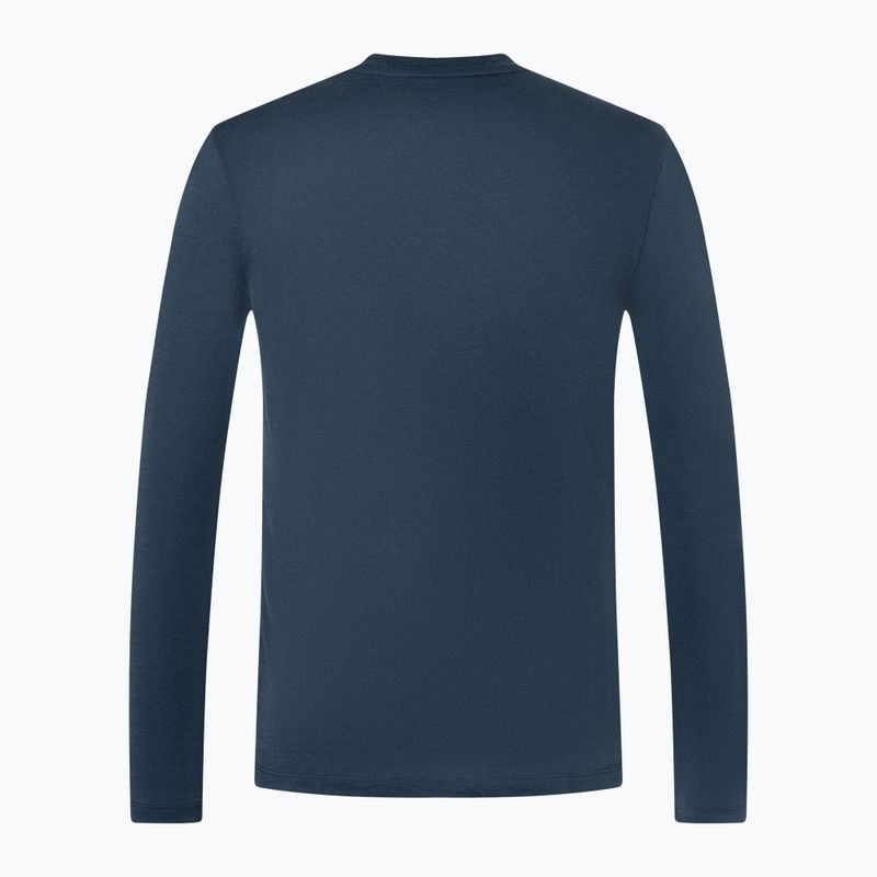 Longsleeve pentru bărbați super.natural Dachshund Party blueberry/various 6