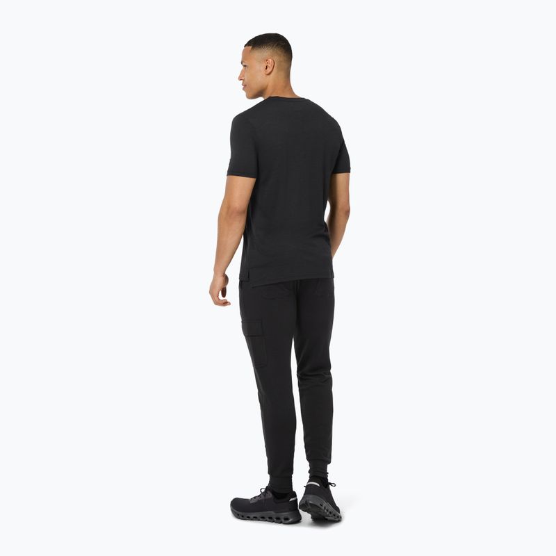 Tricou pentru bărbați super.natural Go Hiking Tee jet black/various 3